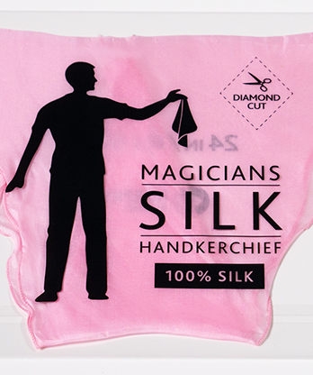 PRO SILK DIAMOND CUT PINK 24" by Murphy's Magic