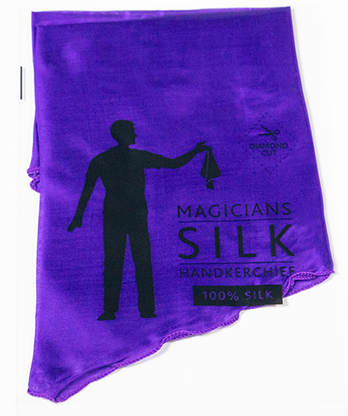 PRO SILK DIAMOND CUT PURPLE 18" by Murphy's Magic