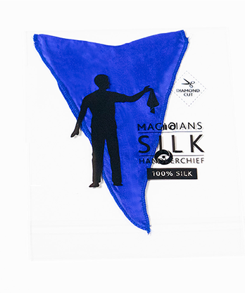 PRO SILK DIAMOND CUT BLUE 12" by Murphy's Magic