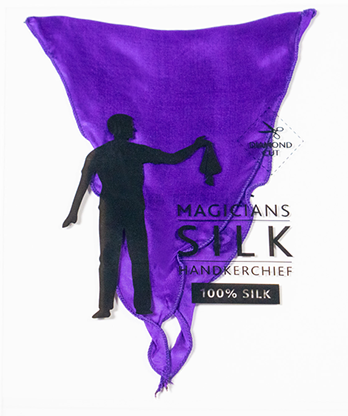 PRO SILK DIAMOND CUT PURPLE 6" by Murphy's Magic