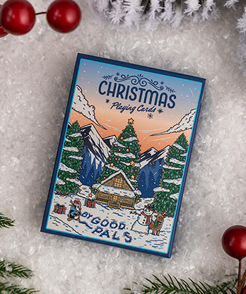 Good Pals Christmas (Snow Globe Limited Edition) Playing Cards