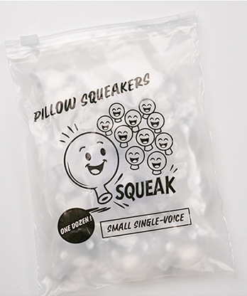 Pillow Squeaker Single Voice (12pk Small) by Murphys Magic