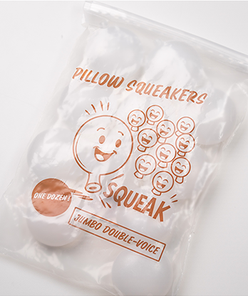 Pillow Squeaker Double Voice (12pk Jumbo) by Murphy's Magic