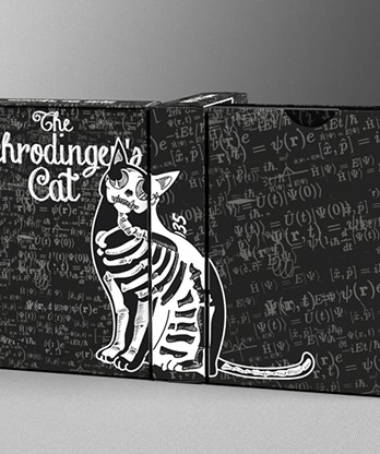Schrodinger's Cat: Dead Black Edition Playing Cards