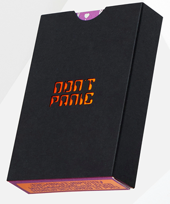 The Hitchhiker's Guide to The Galaxy- The Infinite Improbability Deck (Don't Panic Purple)