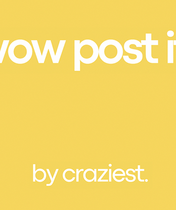 WOW Post-it by Craziest