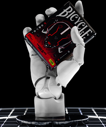Bicycle Machine56 R-TYPE/2 Black Playing Cards by RunIt Decks