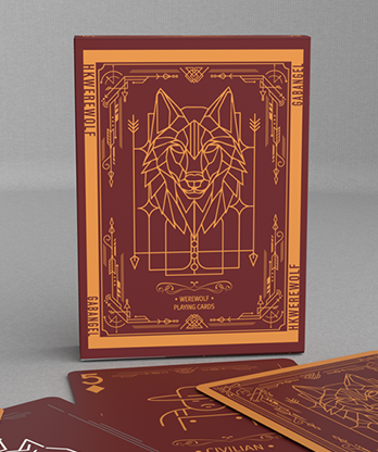 Werewolf Playing Cards