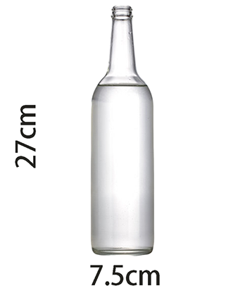Self Exploding Transparent Beer Bottle (Large) by Wance