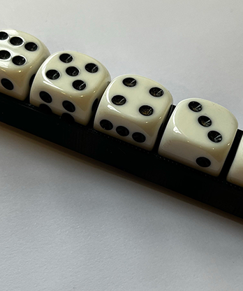 Missing Number Dice by Etienne Pradier