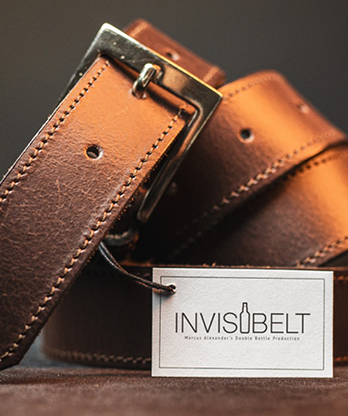 Invisibelt by Marcus Alexander (Brown Lg)