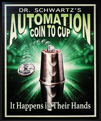 Automation Coin in Cup by Martin Schwartz