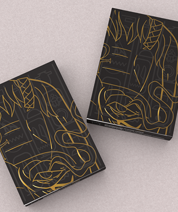 Frankenstein Series Egypt Edition (Gilded) Playing Cards
