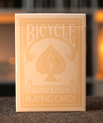 Bicycle Pastel Yellow Playing Cards