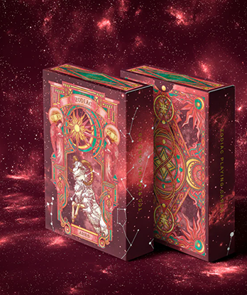 Zodiac (Aries) Luminous Edition Playing Cards by TCC