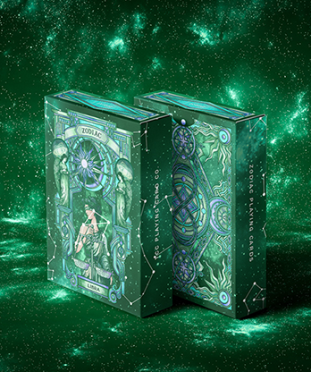 Zodiac (Libra) Luminous Edition Playing Cards by TCC