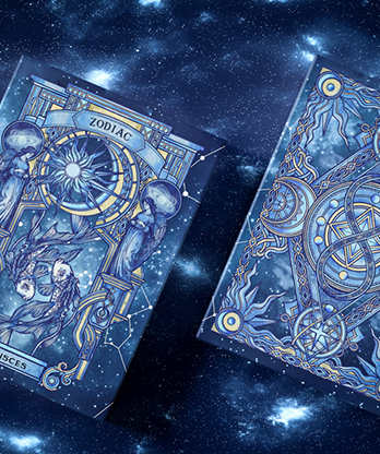 Zodiac (Pisces) Luminous Edition Playing Cards by TCC