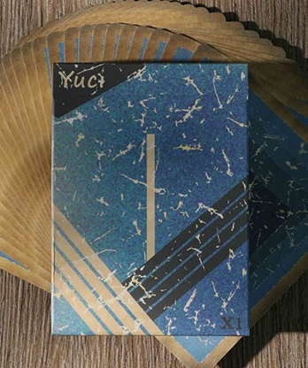 X1 Retro Blue Playing Cards