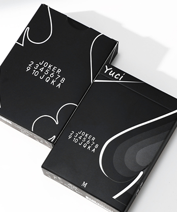 Yuci Tiny Wizard Black Playing Cards by TCC