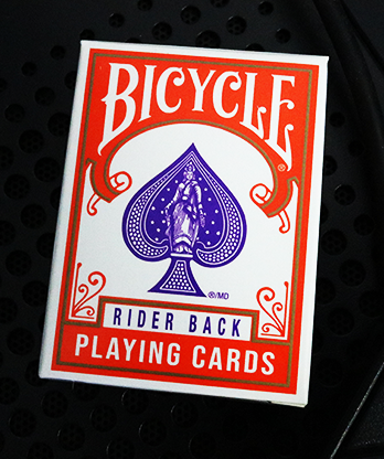 Mini Bicycle Cards (Orange)