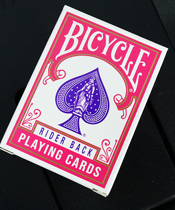 Mini Bicycle Cards (Fuchsia)