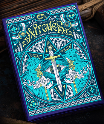 Witches Playing Cards