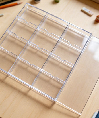 Plexiglass Card Case (12 Deck Case) by MS Magic