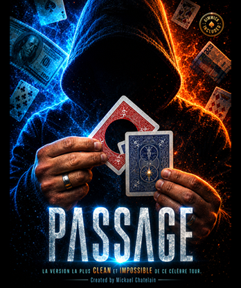 Passage (Red) by Mickael Chatelain
