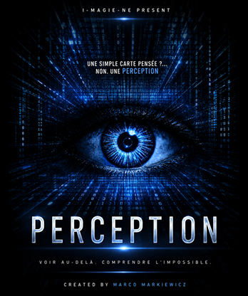 Perception (Blue) by Marco Markiewicz