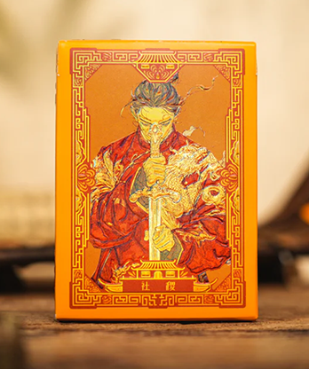 Ancient Relics Seat Playing Card by 52 Muse (Orange)