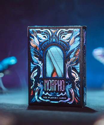Morpho V2 (Sapphire) Playing Cards by TCC Fashion