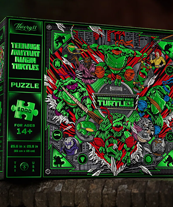 Teenage Mutant Ninja Turtle Jigsaw Puzzle by theory11