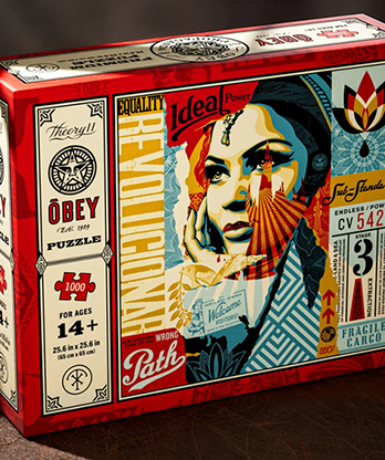 OBEY Jigsaw Puzzle by theory11
