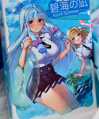 Sweet Cosplay Show - Azure Summer Playing Cards