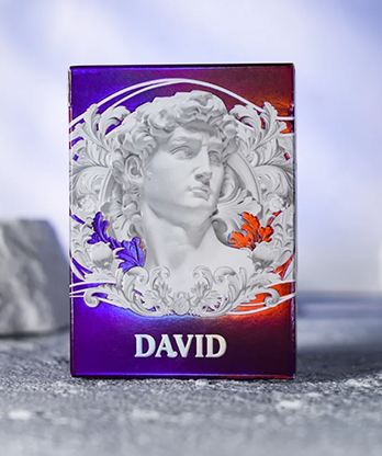 Alabaster David HOLO Playing Cards by TCC Fashion