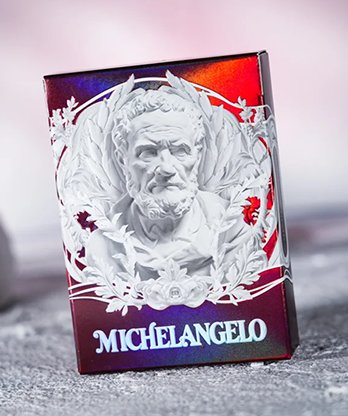 Alabaster Michelangelo HOLO Playing Cards by TCC Fashion