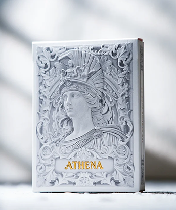Alabaster Athena Luxury Playing Cards by TCC Fashion