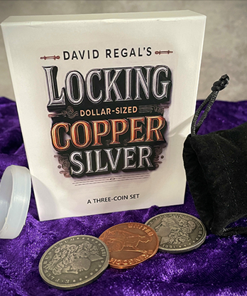 David Regal's Locking DOLLAR-SIZED Copper Silver