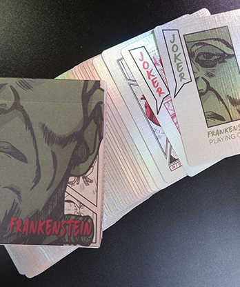 Frankenstein Series Holographic Comic Edition (Gilded) Playing Cards