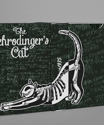Schrodinger's Cat: Alive Green Edition Playing Cards