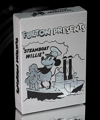 FULTON PRESENTS STEAMBOAT WILLIE PLAYING CARDS