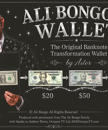 Ali Bongo's Wallet (Brown) by Astor